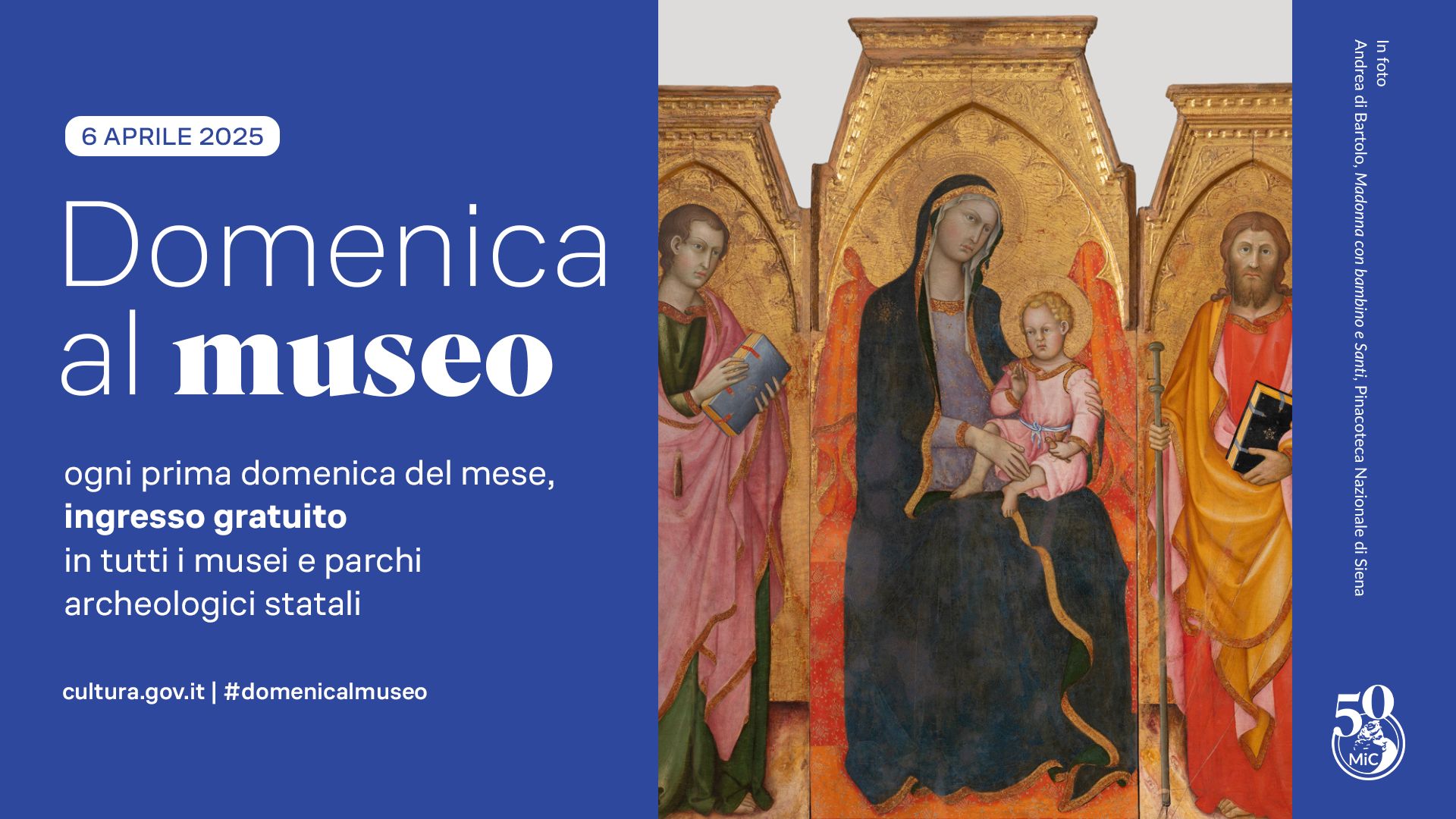 6 aprile 2025, Pinacoteca Nazionale di Siena: Domenica al Museo